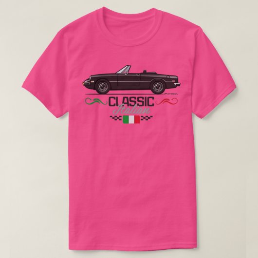 Klassiek zwart2 t-shirt (Design voorkant)