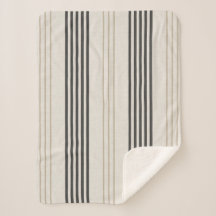 Klassiek zwart beige streeppatroon