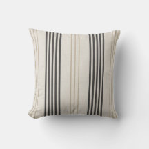 Klassiek zwart beige tikkende streeppatroon