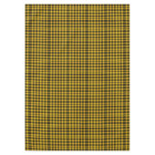 Klassiek Zwart Geel Plaid Tafelkleed (Voorkant)