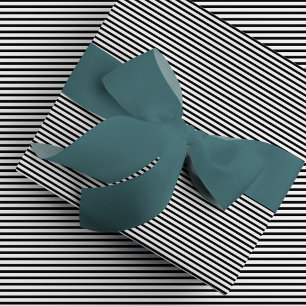 Klassiek zwart krijtstreep patroon wrapping papier