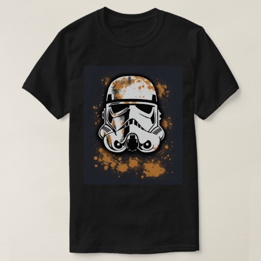 Klassiek zwart Mannen T-shirt (Design voorkant)
