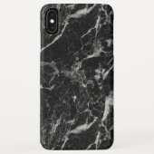 Klassiek zwart marmeren patroon Case-Mate iPhone case (Achterkant)