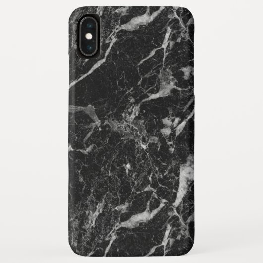 Klassiek zwart marmeren patroon Case-Mate iPhone case (Achterkant)
