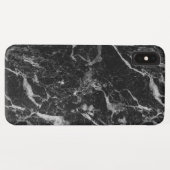 Klassiek zwart marmeren patroon Case-Mate iPhone case (Achterkant (horizontaal))