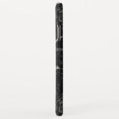 Klassiek zwart marmeren patroon Case-Mate iPhone case (Achterkant/rechts)