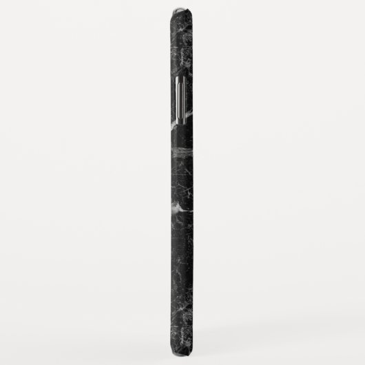 Klassiek zwart marmeren patroon Case-Mate iPhone case (Achterkant/rechts)