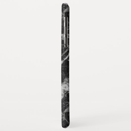 Klassiek zwart marmeren patroon Case-Mate iPhone case (Achterkant/links)