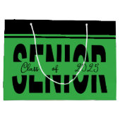 Klassiek zwart Senior custom Groot Cadeauzakje (Achterkant)