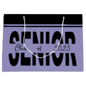 Klassiek zwart Senior custom Groot Cadeauzakje (Voorkant)