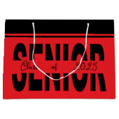 Klassiek zwart Senior custom Groot Cadeauzakje (Voorkant)