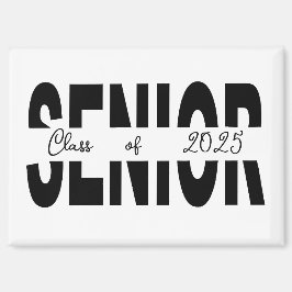 Klassiek zwart Senior custom Magneet