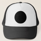 klassiek zwart SpotDot Trucker Pet (Voorkant)