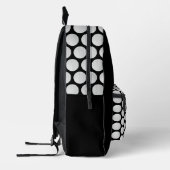 Klassiek zwart-wit golfbal patroon bedrukte rugzak (Links)