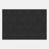 Klassiek zwart-wit-houndstoothatroon inpakpapier vel (Voorkant 2)