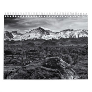 Klassiek zwart-wit kalender