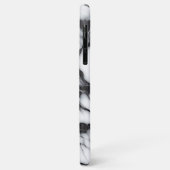 Klassiek zwart-wit marmeren plaat patroon Case-Mate iPhone case (Achterkant/links)