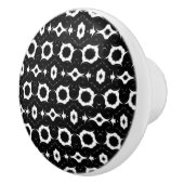 Klassiek zwart-wit ontwerp keramische knop (Rechts)