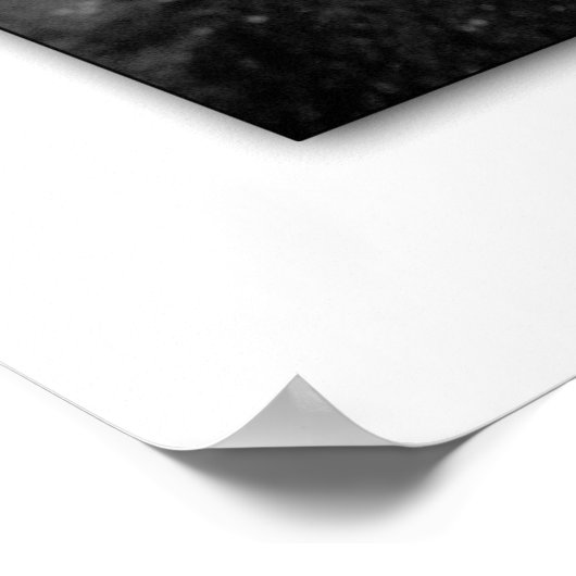 Klassiek zwart-wit poster (Hoek)