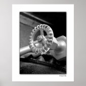 Klassiek zwart-wit poster (Voorkant)