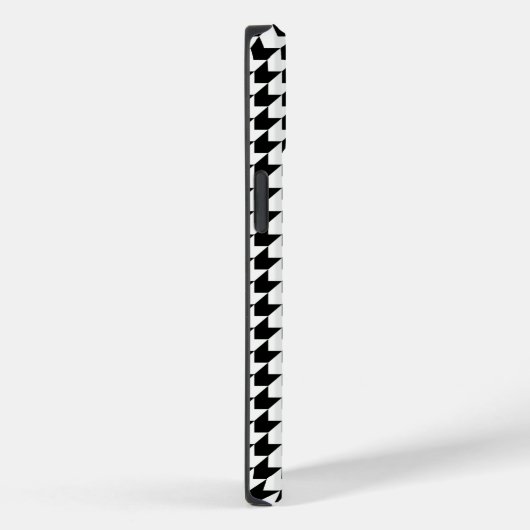 Klassiek zwart-witpatroon Case-Mate iPhone case (Achterkant / Rechts)