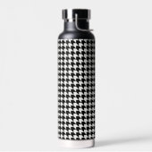 Klassiek zwart-witpatroon waterfles (Links)