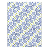 Klassiek🎾blauw, groen, wit tennis🎾 patroon tafelkleed (Voorkant)