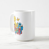 Klassieke 123 Sesame Street Koffiemok (Voorkant links)