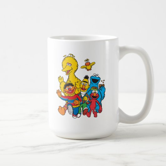 Klassieke 123 Sesame Street Koffiemok (Rechts)