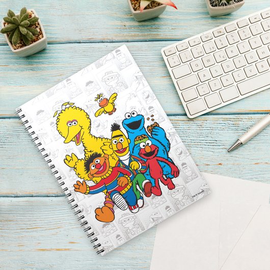 Klassieke 123 Sesame Street Notitieboek