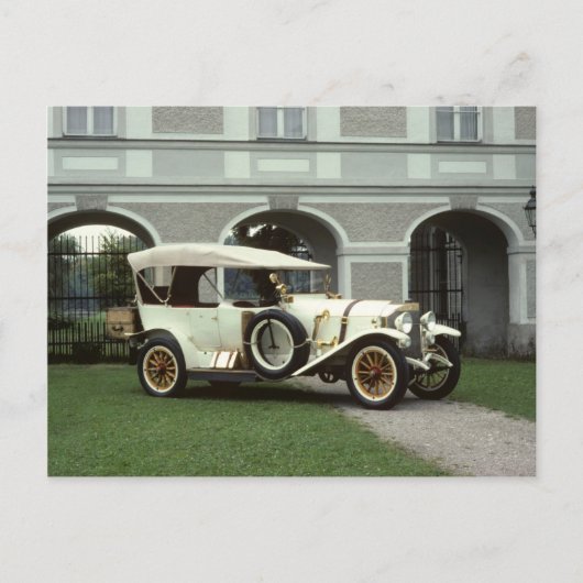 Klassieke 1913 Mercedes Phaeton Briefkaart (Voorkant)