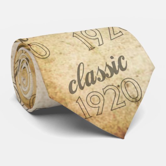 Klassieke 1920 stropdas (Opgerold)