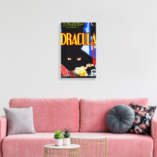 Klassieke '1931' DRACULA Canvas Print