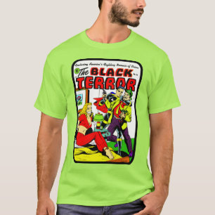 Klassieke 1940's De zwarte T-shirt voor de terreur