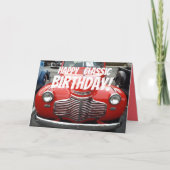 Klassieke 1941 Chevy Coupe Birthday Kaart (Voorkant)