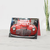 Klassieke 1941 Chevy Coupe Birthday Kaart (Voorkant)