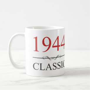 Klassieke 1944 80ste verjaardag koffiemok