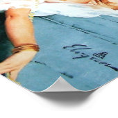 Klassieke  1950s die het meisje-op de P Poster (Hoek)