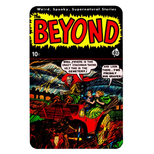 Klassieke 1950's het Beyond Flexible Magnet Magneet (Verticaal)