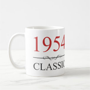 Klassieke 1954 70e verjaardag koffiemok