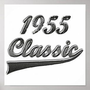 Klassieke 1955 poster