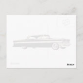 Klassieke 1956 Packard Clipper Briefkaart (Achterkant)