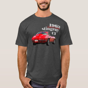 Klassieke 1963 Stingray Split Window American Spor T-shirt