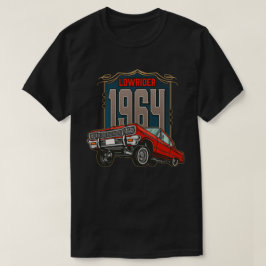 Klassieke 1964 Low Rider Vintage auto T-shirt