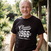 Klassieke 1966 Verjaardag T-shirt