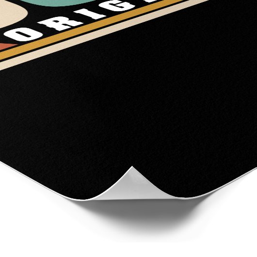 Klassieke 1967 oorspronkelijke 55e verjaardag 55 j poster (Hoek)