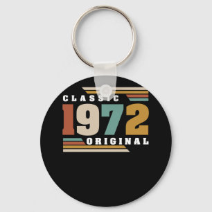 Klassieke 1972 Originele 50e verjaardag 50 jaar ou Sleutelhanger