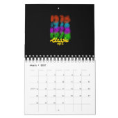 Klassieke 1973 kalender (Mar 2027)