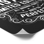 Klassieke 1973 | Limited Edition Birthday Gift Poster (Hoek)