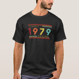 Klassieke 1979 Originele Birthday Geboren op 19 s T-shirt